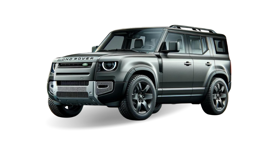 Experience the rugged luxury of the 2023 Land Rover Defender 110 D300 X-Dynamic HSE B Diesel, available for rent in Melbourne & Melbourne Airport.
