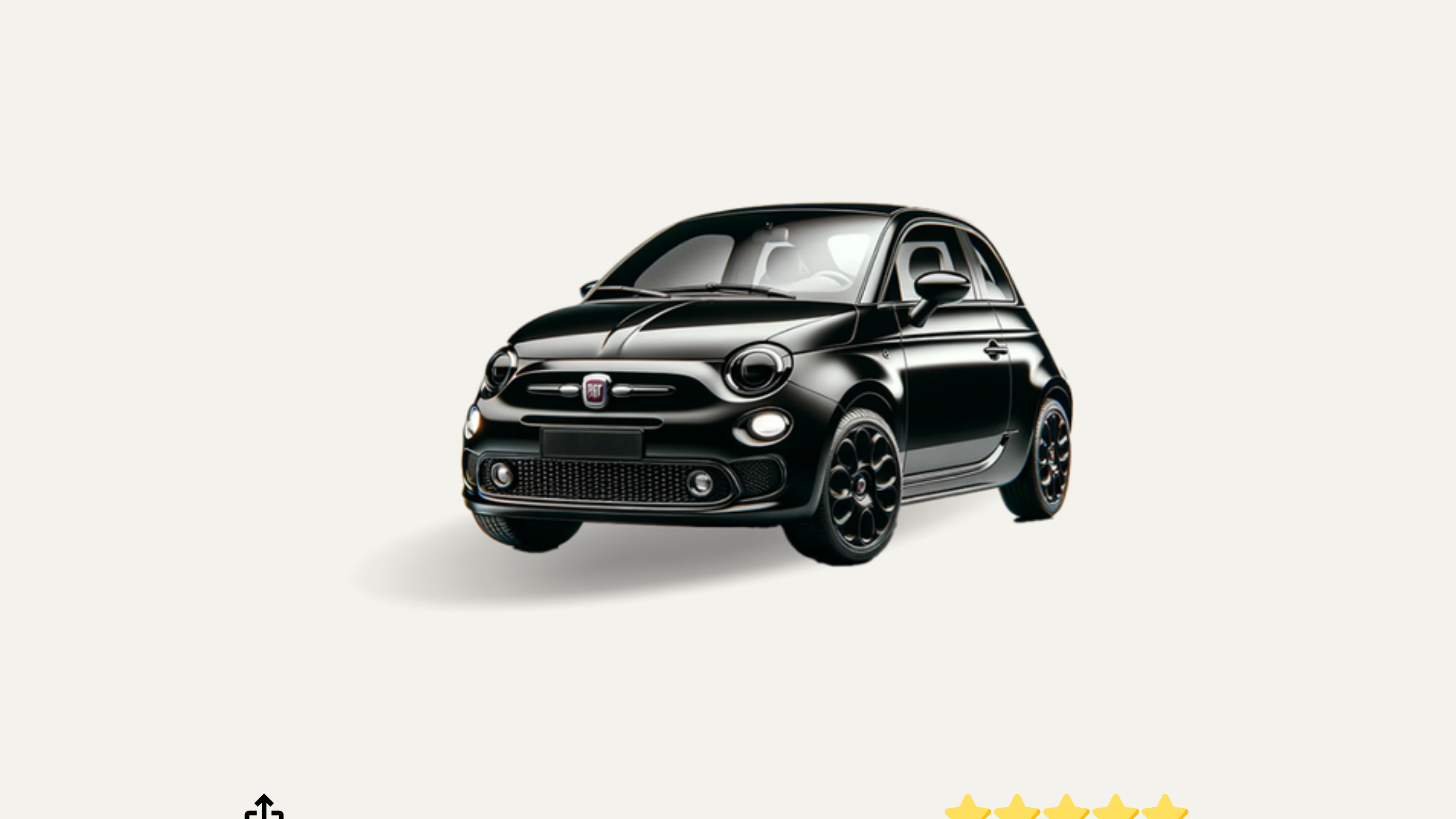 2022 Fiat 500 Dolcevita — Car Rental Melbourne, AutoChimp™ Rentals
