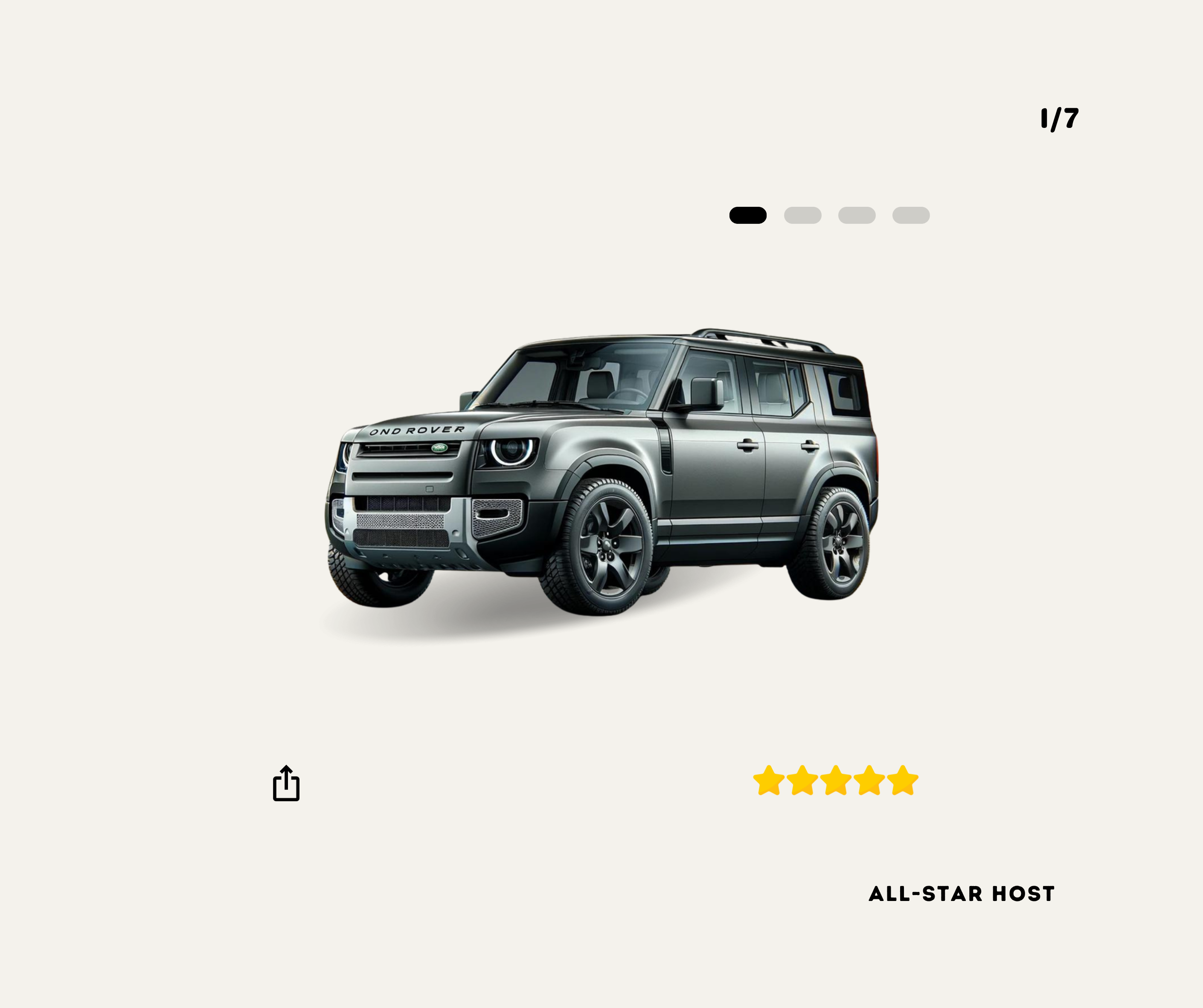 2023 Land Rover Defender 110 D300 X-Dynamic HSE Metallic Grey — Car Rental Melbourne, AutoChimp™ Rentals