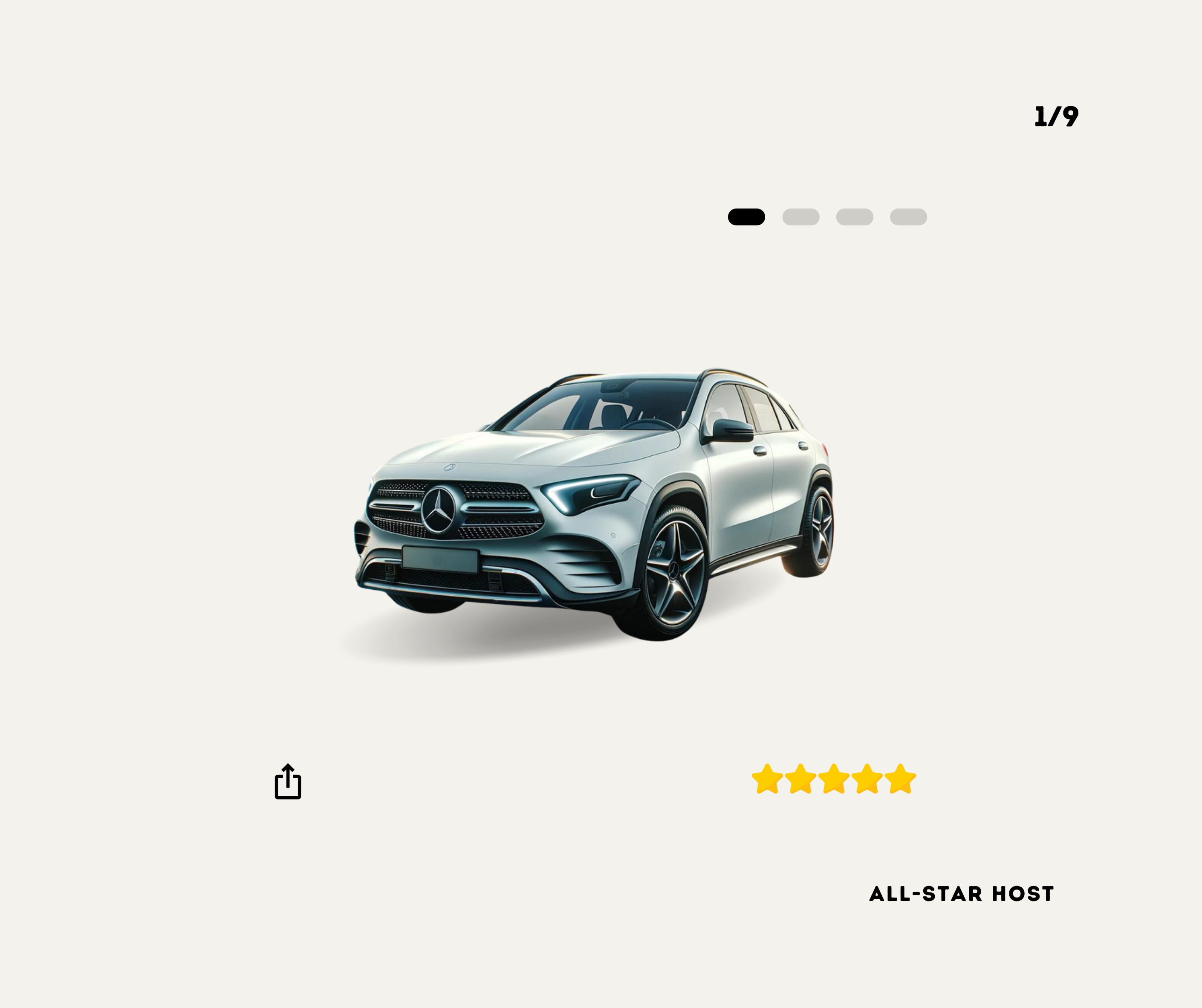 2022 Mercedes-Benz GLA200 White — Car Rental Melbourne, AutoChimp™ Rentals
