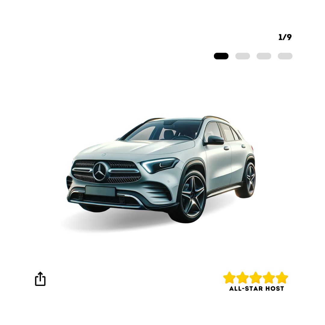 Experience elegance with the 2022 Mercedes-Benz GLA200 W Petrol, available for rent in Melbourne & Melbourne Airport pick up.