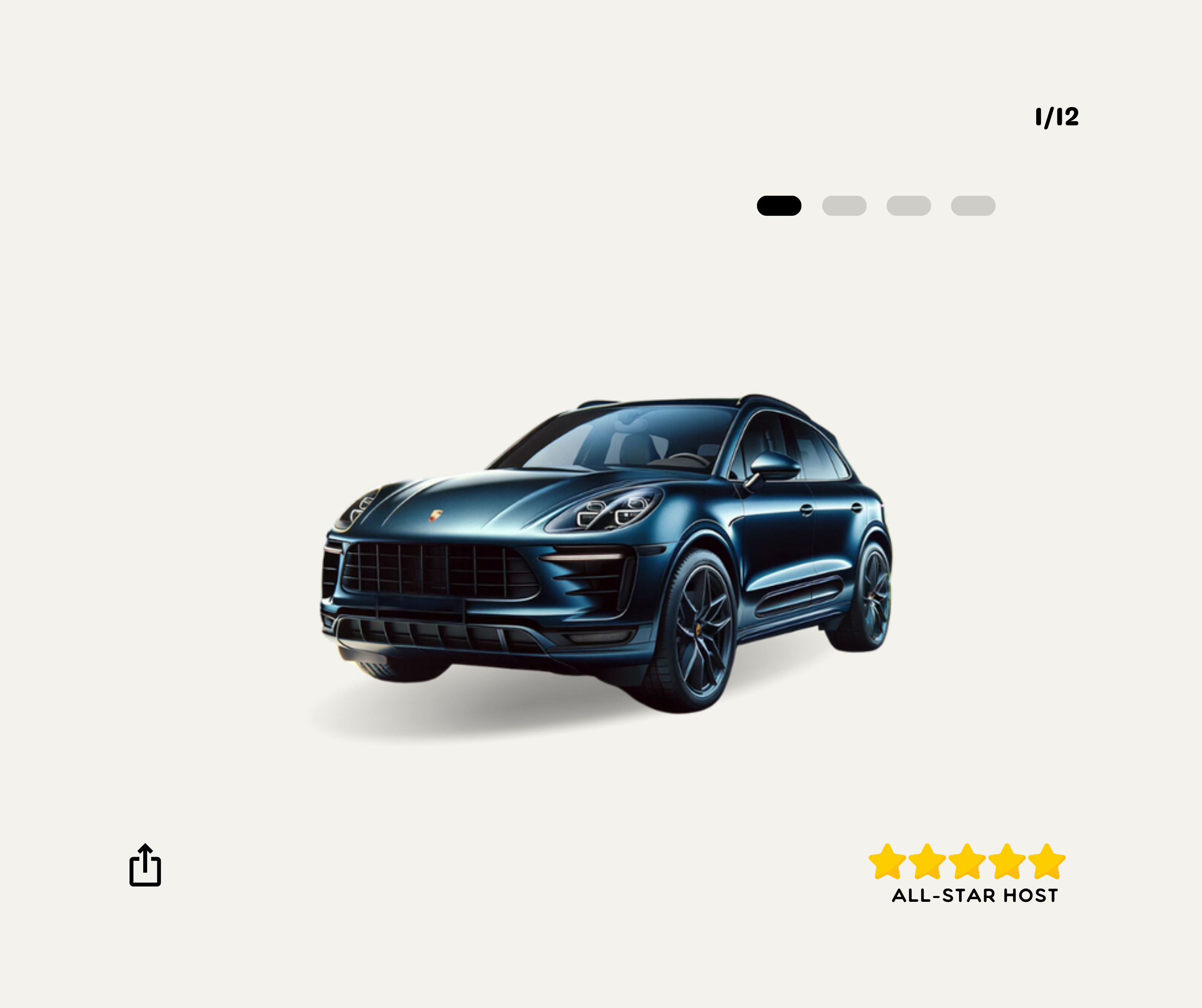 2022 Porsche Macan S Night Blue Metallic — Car Rental Melbourne, AutoChimp™ Rentals